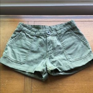 Bp. Green shorts in size 0